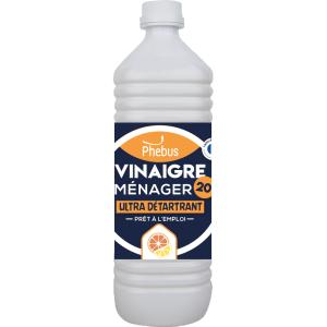 Vinaigre ménager 20° agrumes : Détartrant